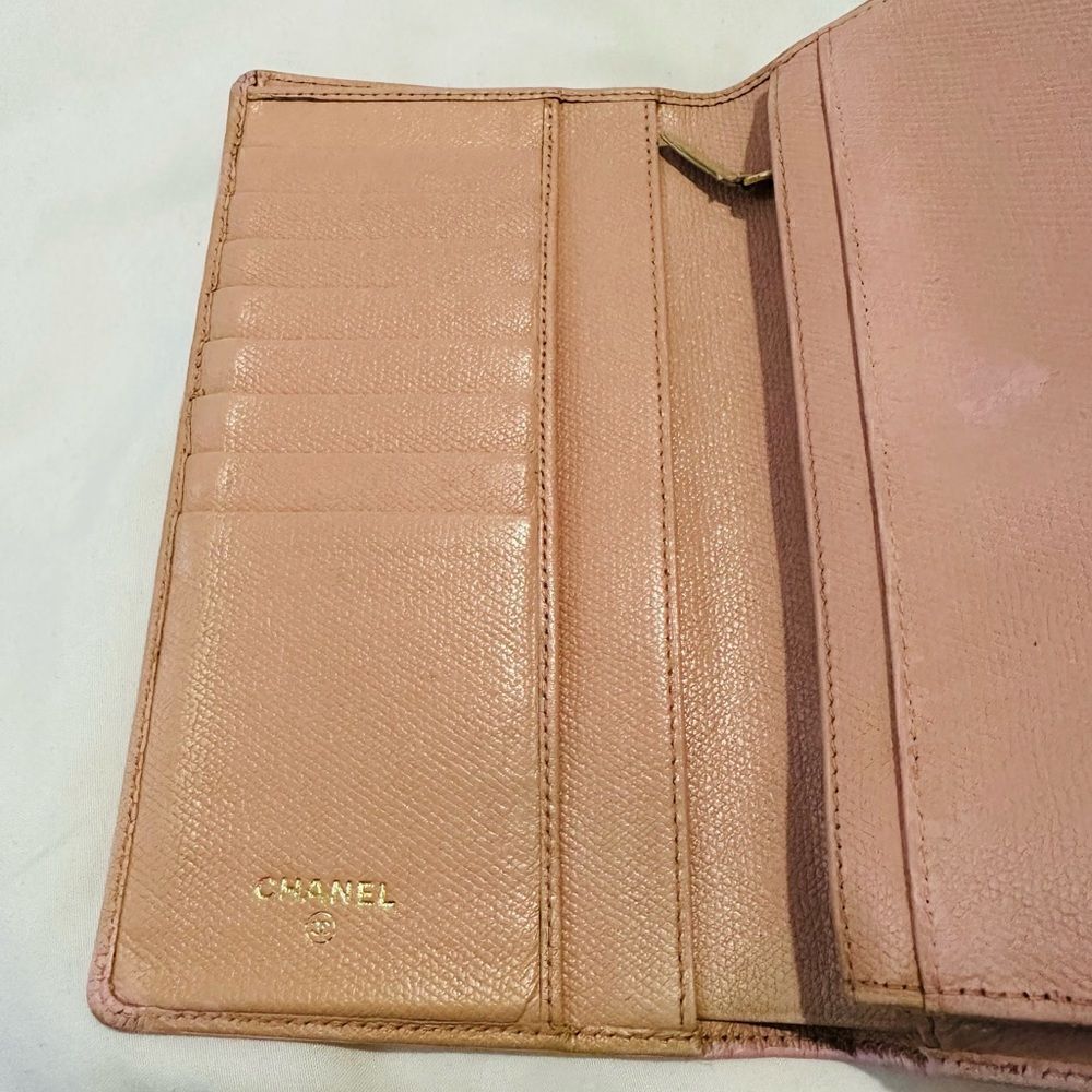 Gucci pink long Cc logo wallet - Picture 15 of 16